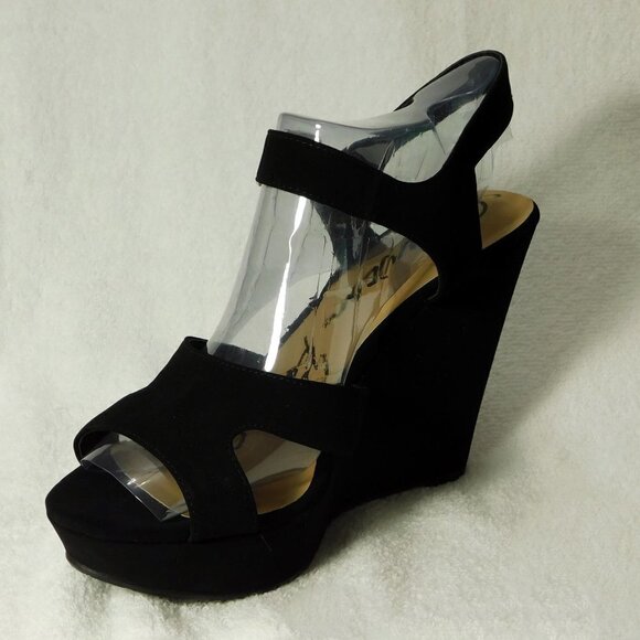 W436 American Rag Rochelle Platform Sandals 9 M - Picture 2 of 5